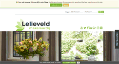 Desktop Screenshot of lelieveldmakelaardij.com